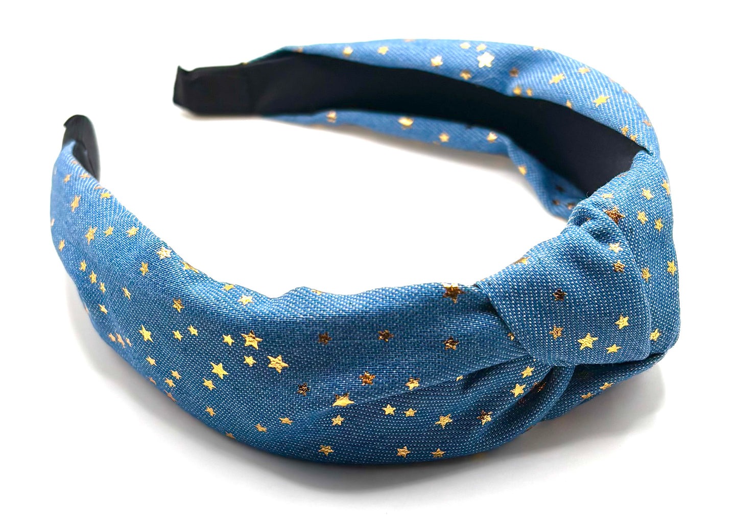 Denim Star Hairband
