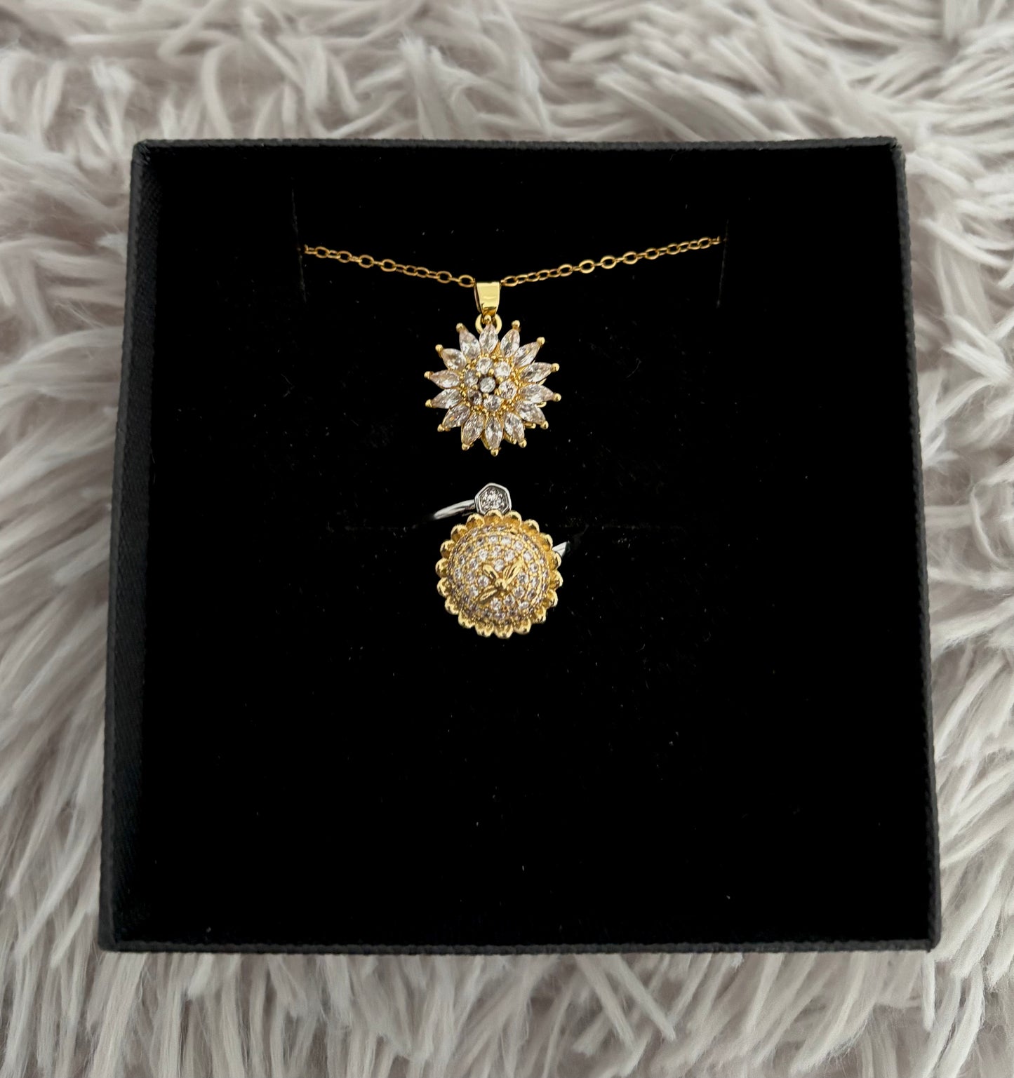 Diamante Butterfly Anti Stress Necklace