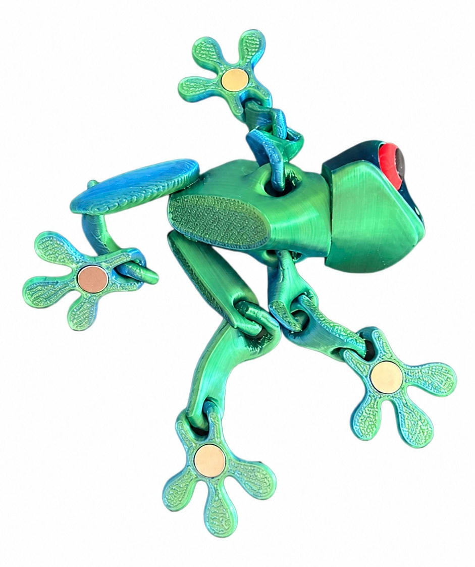 Articulated Frog Fridge Magnet