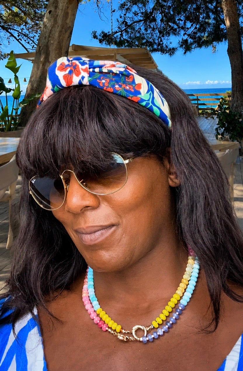 Rainbow Bead Necklace