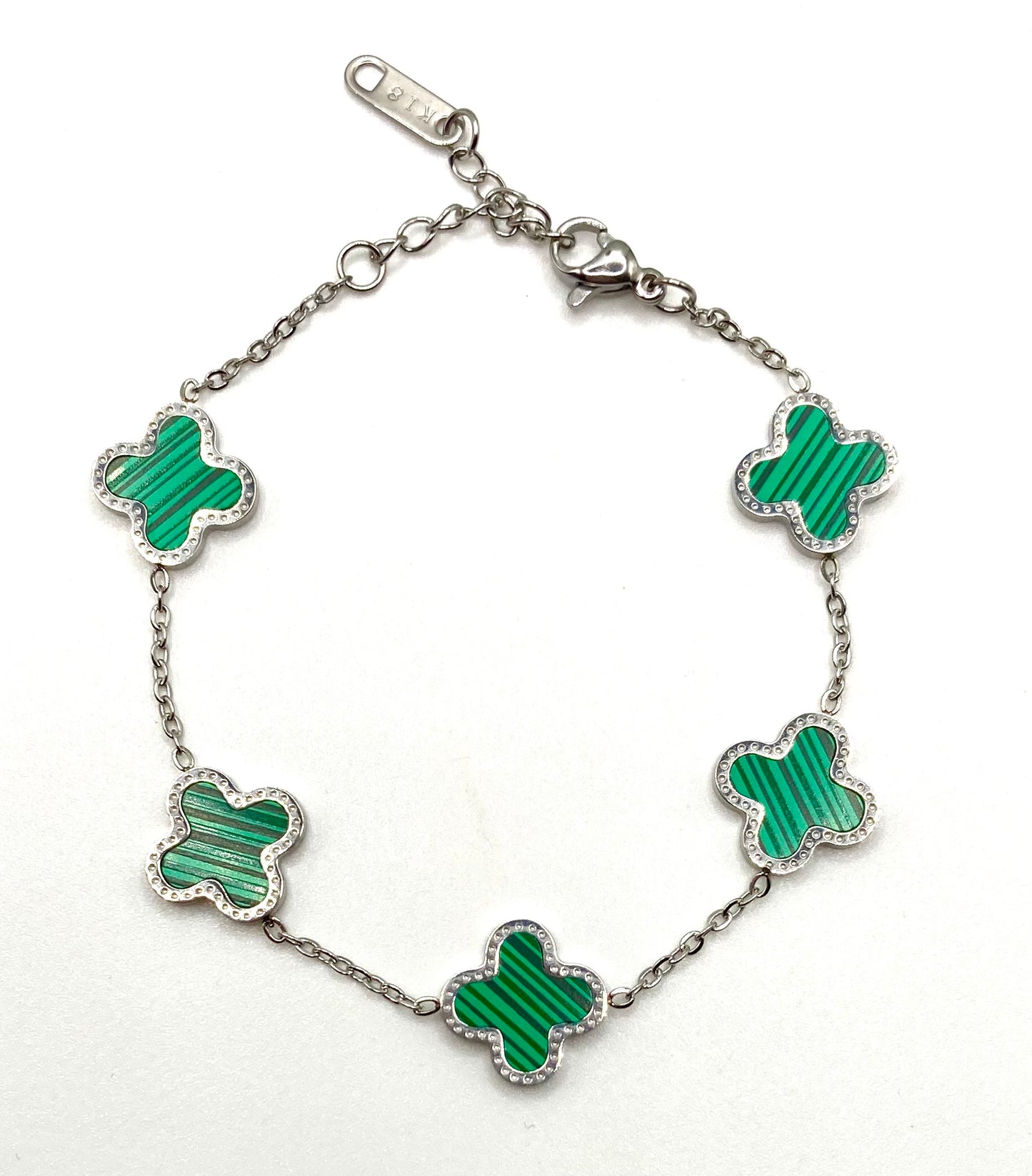 Sliver Clover Bracelet