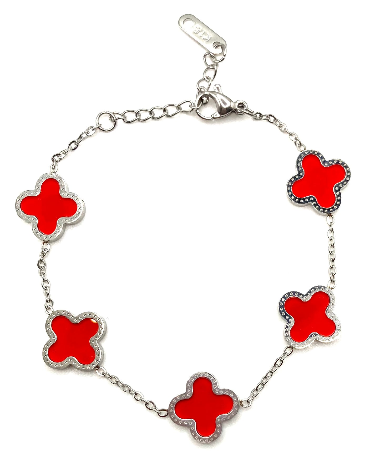 Sliver Clover Bracelet
