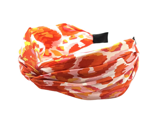 Abstract Print Knot Hairband
