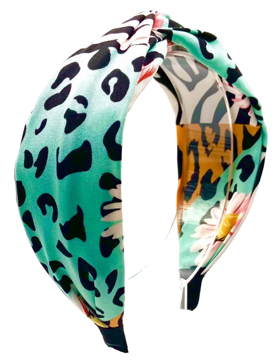 Leopard Animal Print Knot Hair Band