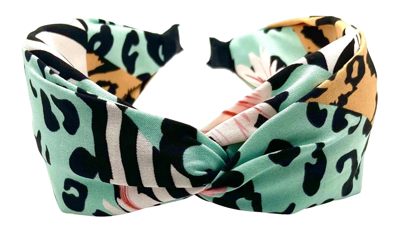 Leopard Animal Print Knot Hair Band