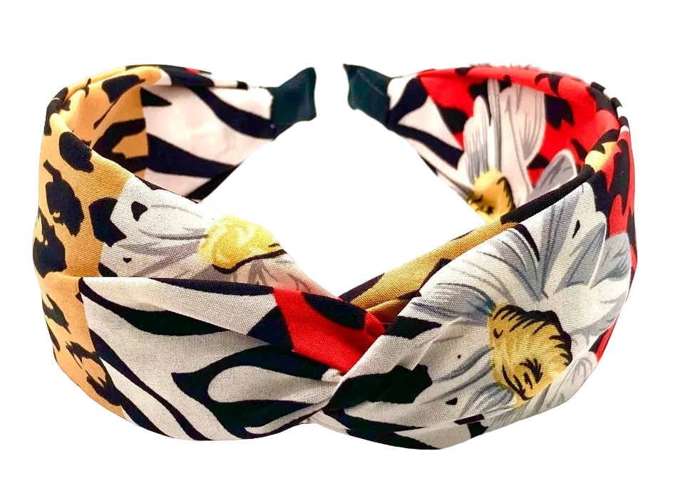 Leopard Animal Print Knot Hair Band
