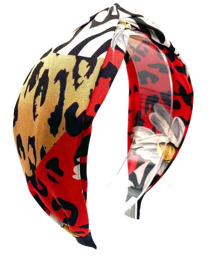Leopard Animal Print Knot Hair Band