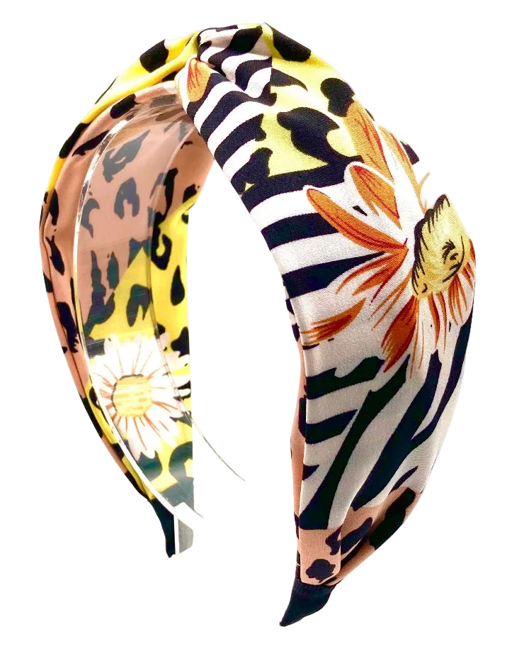 Leopard Animal Print Knot Hair Band