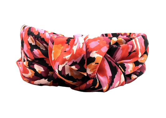 Bold Floral Knot Hairband
