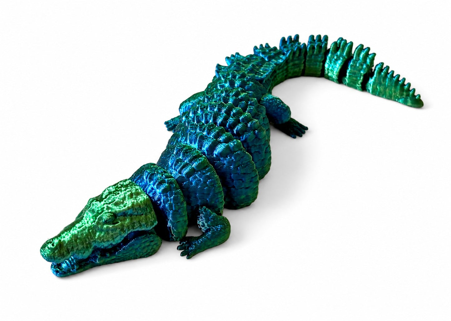 Articulated Crocodile Sensory Toy