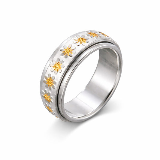 Daisy Spinner Ring