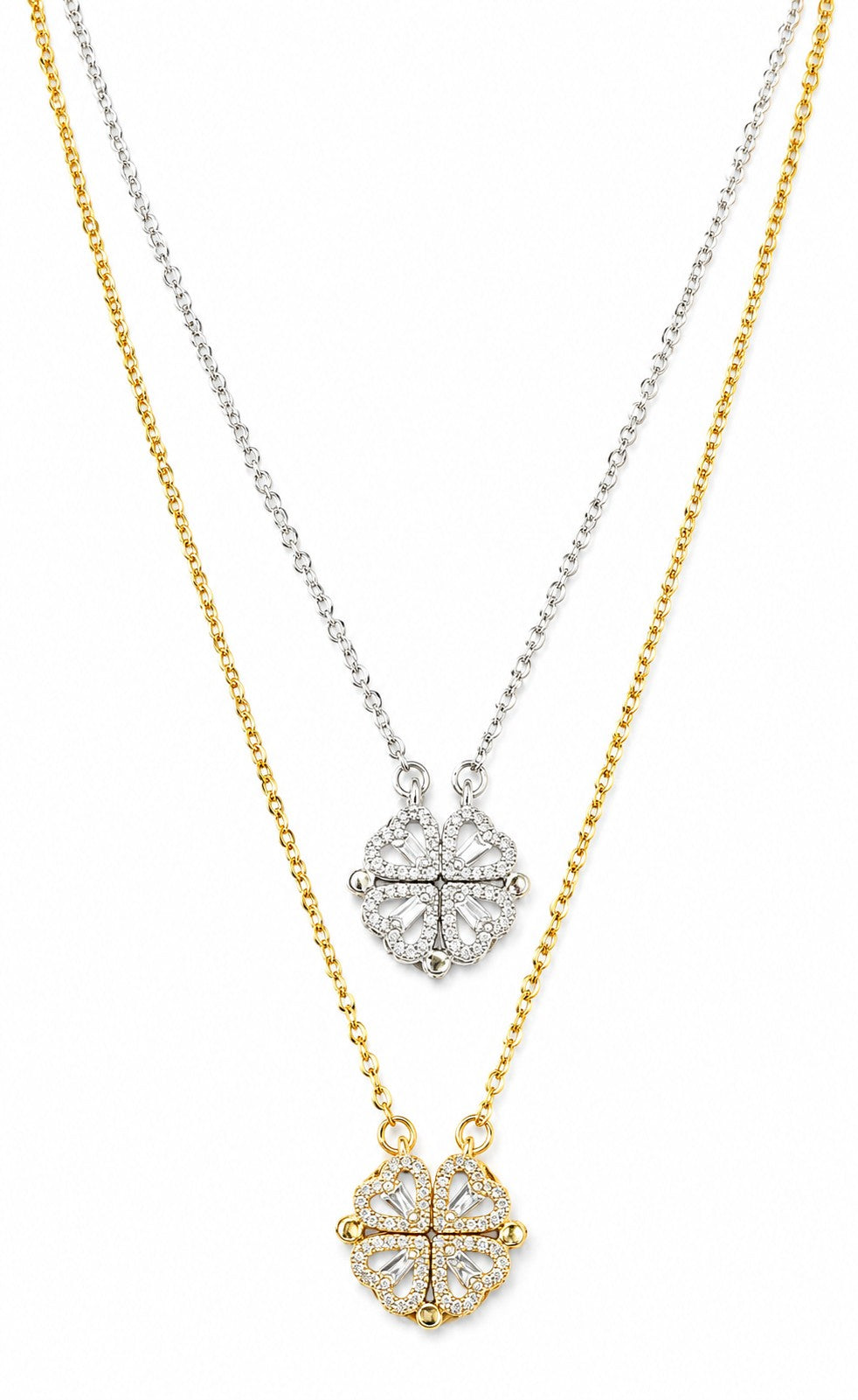 Diamante Love Heart Necklace