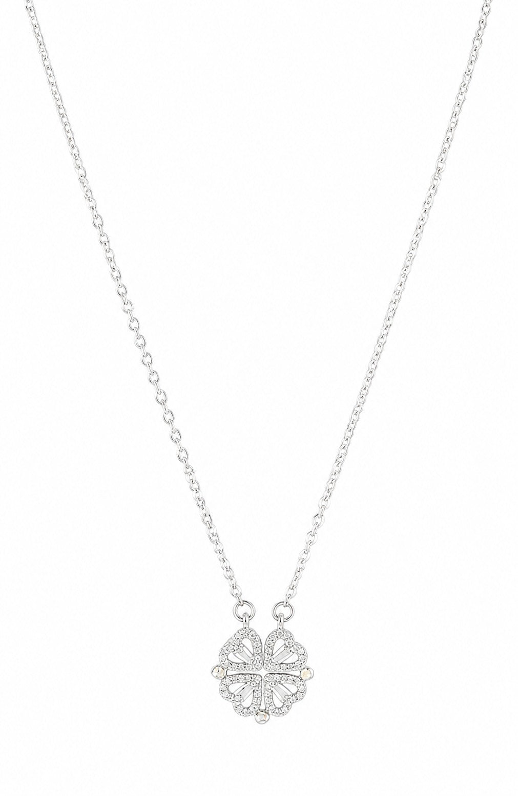 Diamante Love Heart Necklace