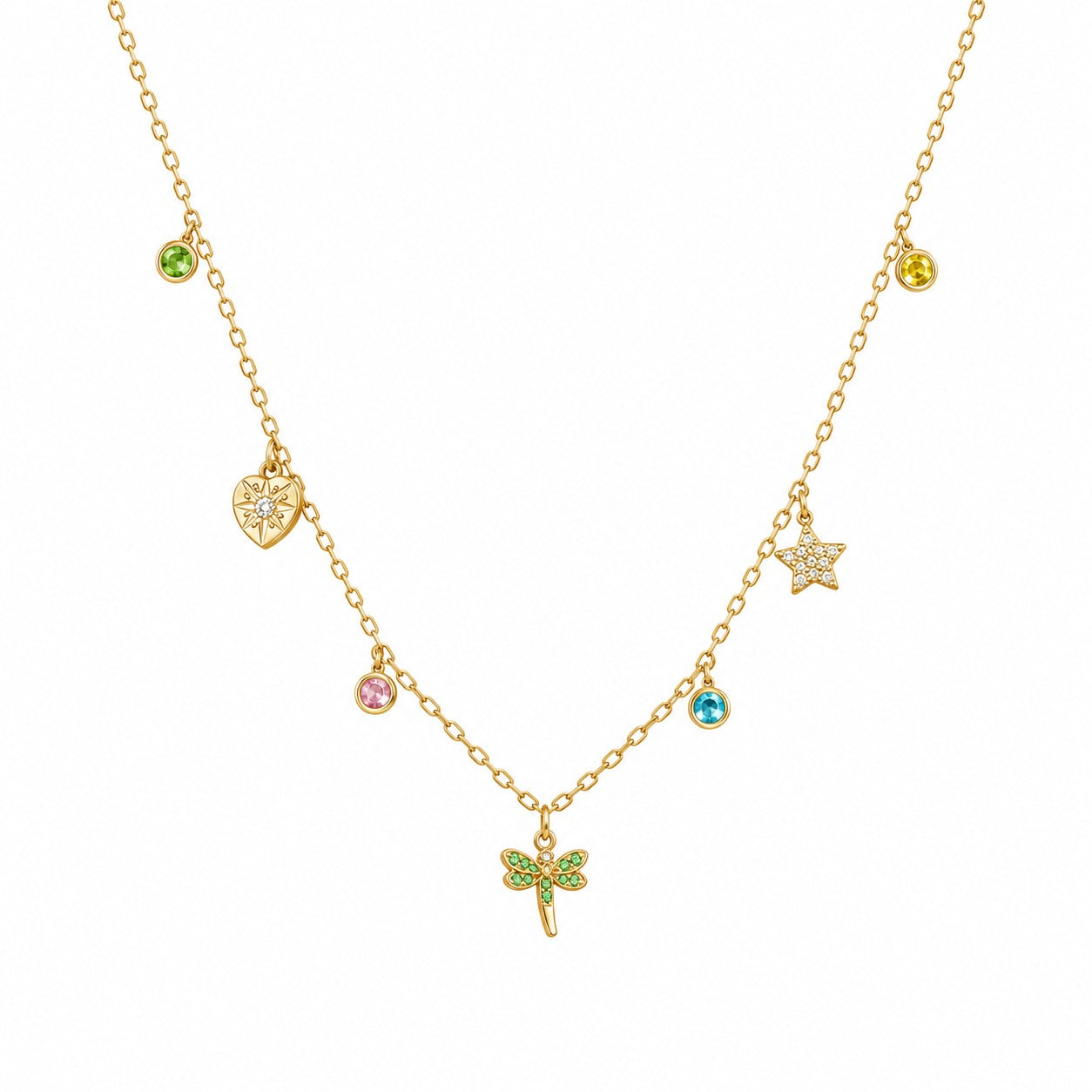 Dragonfly Charm Necklace
