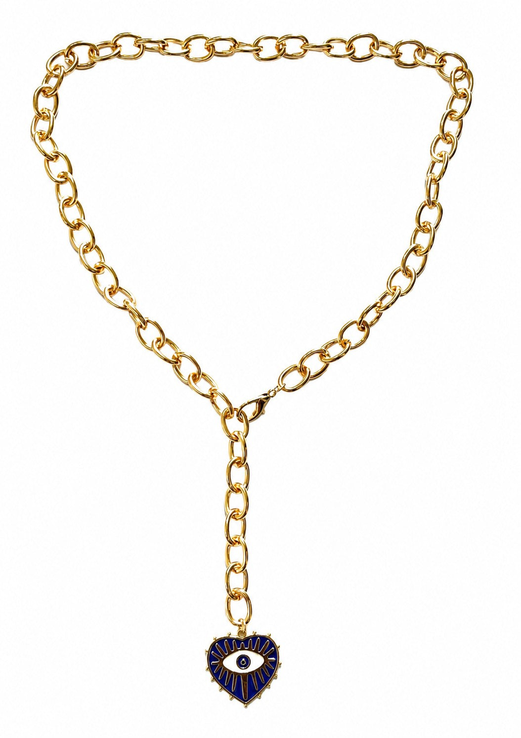 Evil Eye Drop Necklace