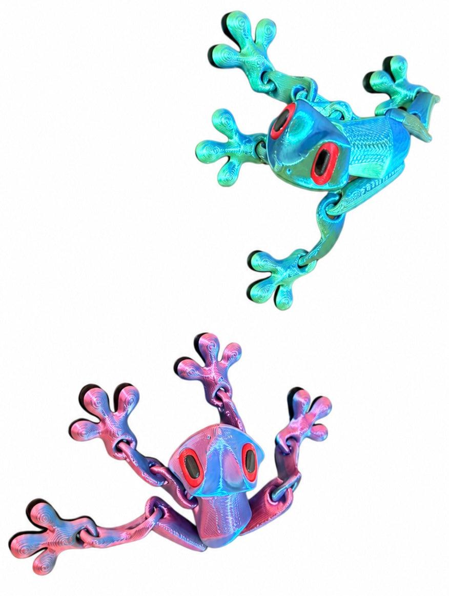 Articulated Frog Fridge Magnet