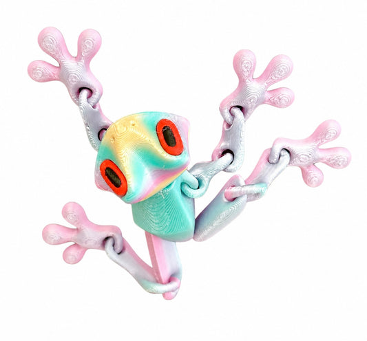 Articulated Frog Fridge Magnet
