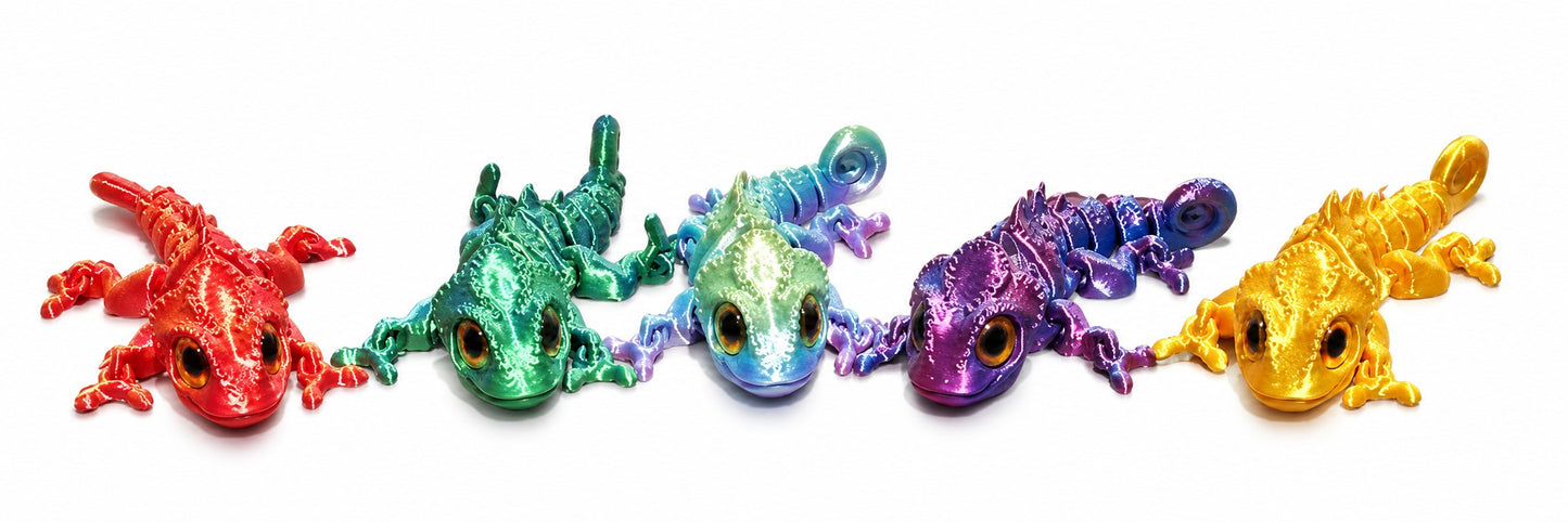 Articulated Gecko Sensory Toy