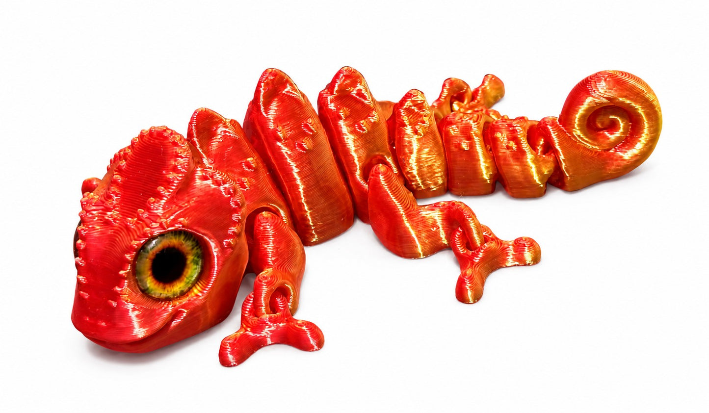 Articulated Gecko Sensory Toy