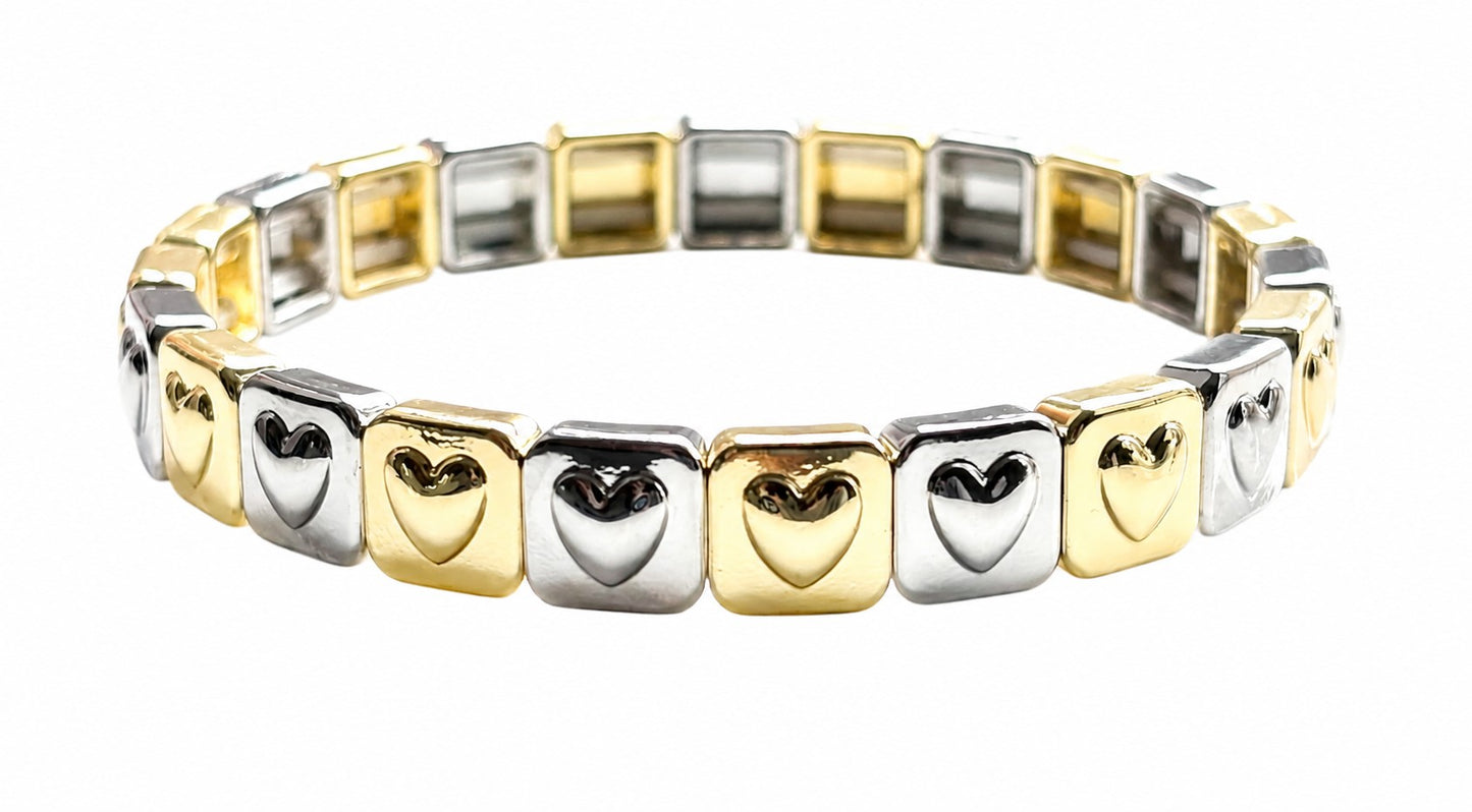 Heart Stretch Bracelet