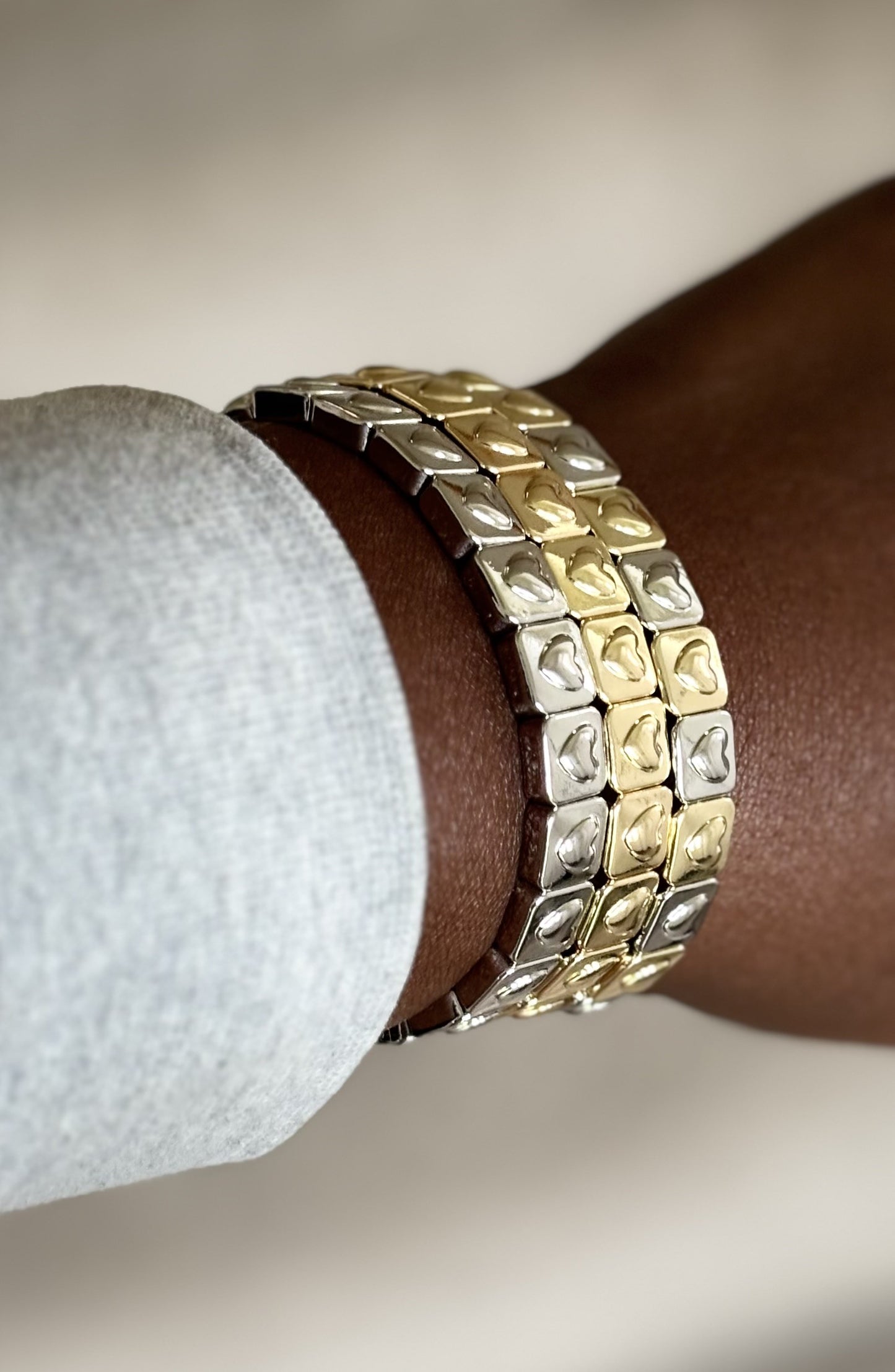 Heart Stretch Bracelet