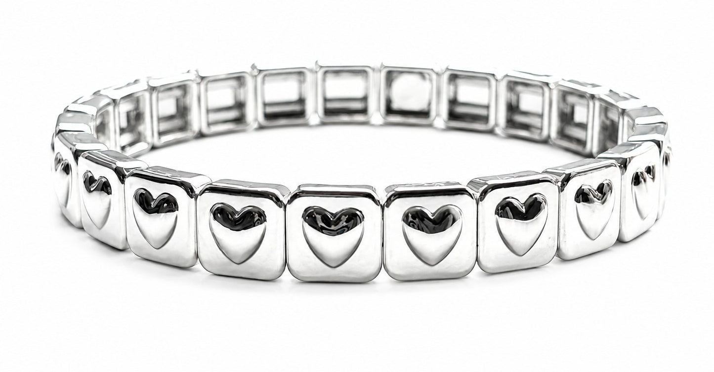 Heart Stretch Bracelet
