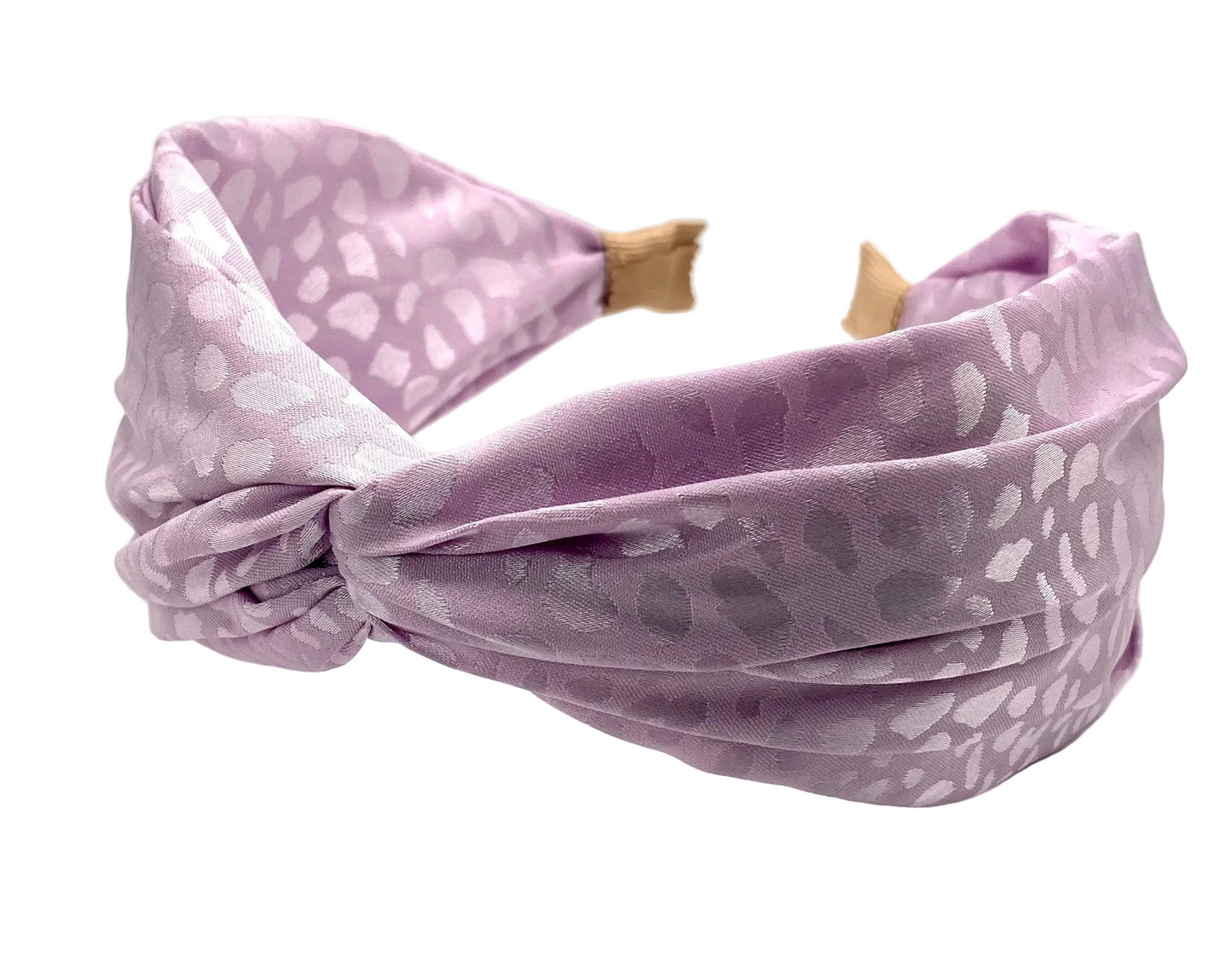 Satin Heart Twist Hair Band