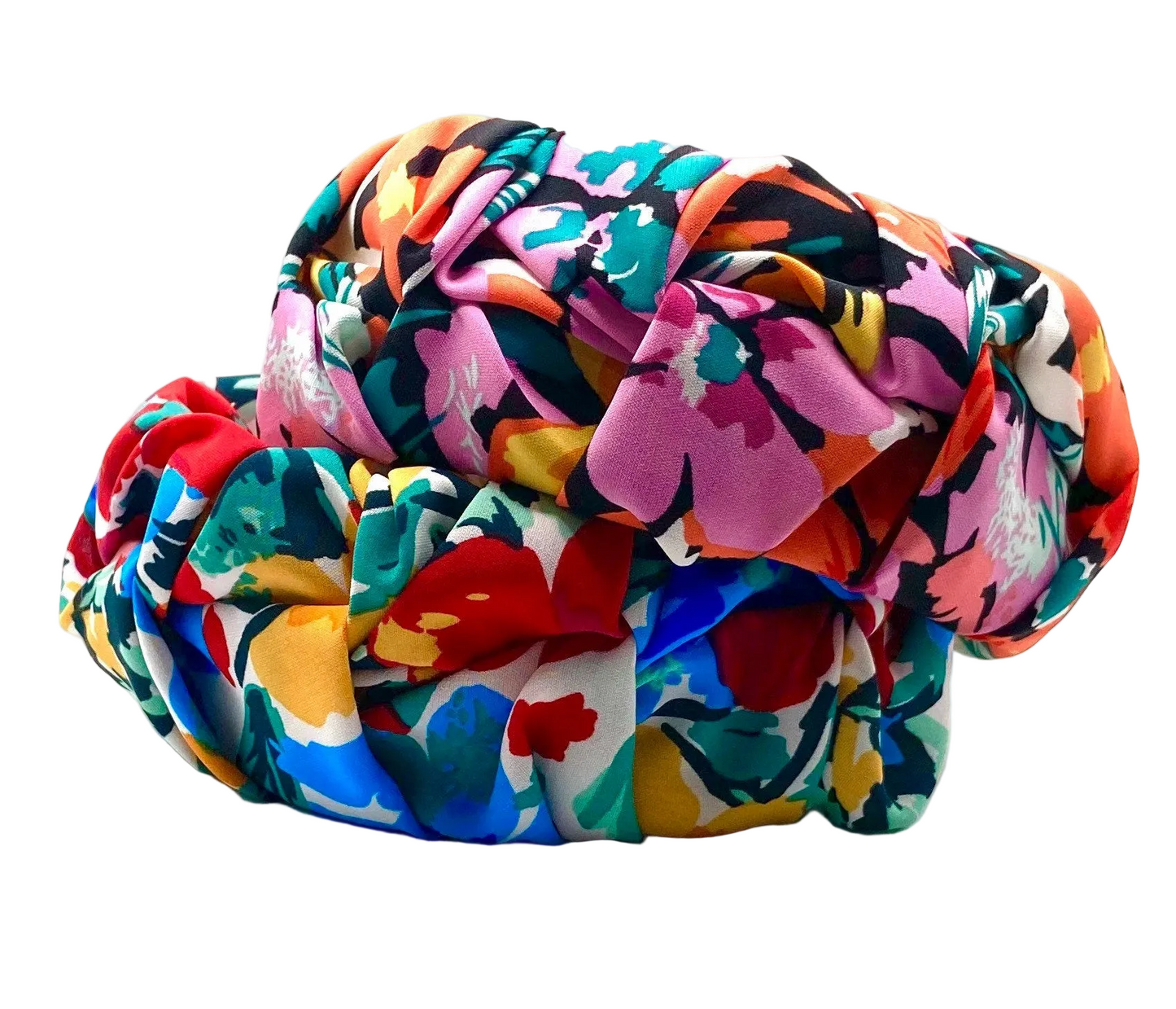 Wide Pleated Hair Band