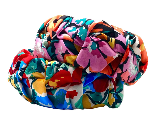 Wide Pleated Hair Band