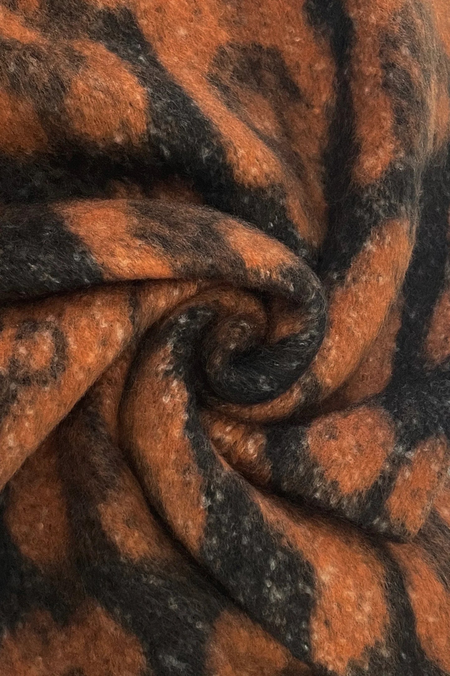 Animal Print Tassel Blanket Scarf