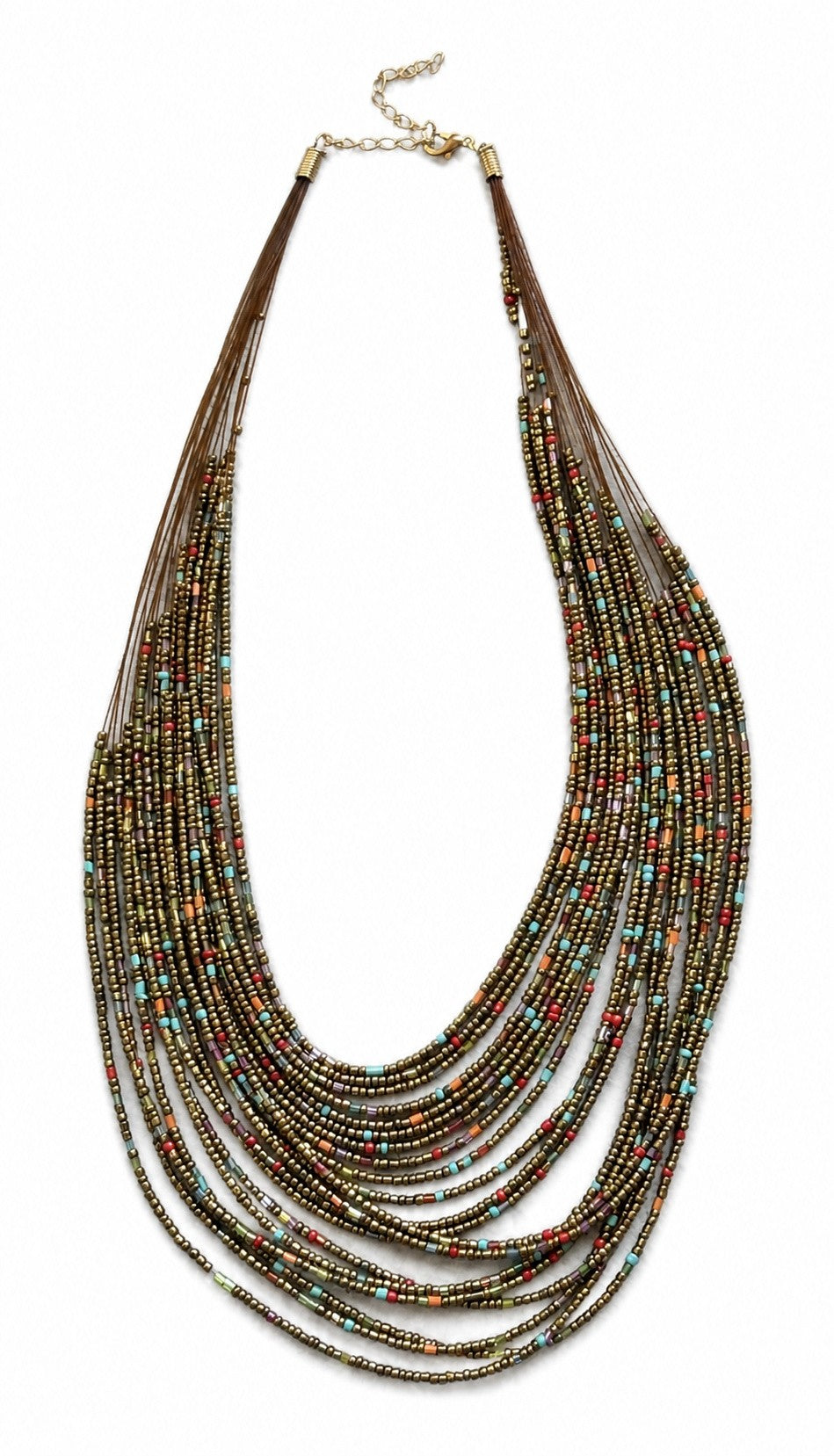 Multi-Layer Beaded Necklace