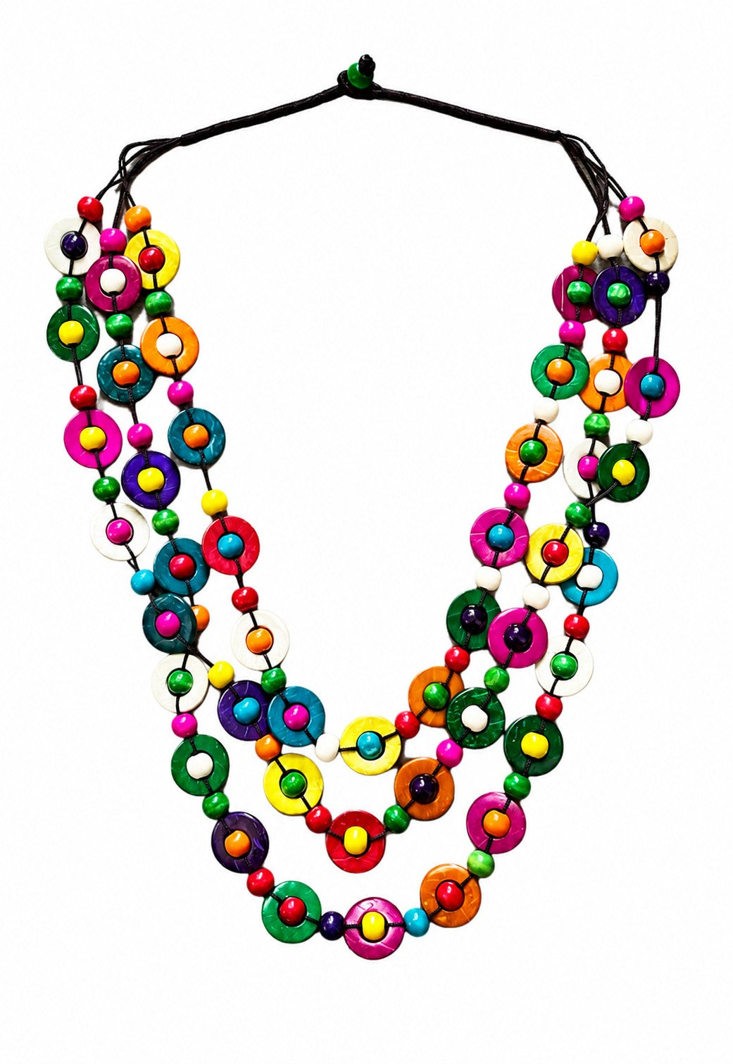 Multi Disc Necklace