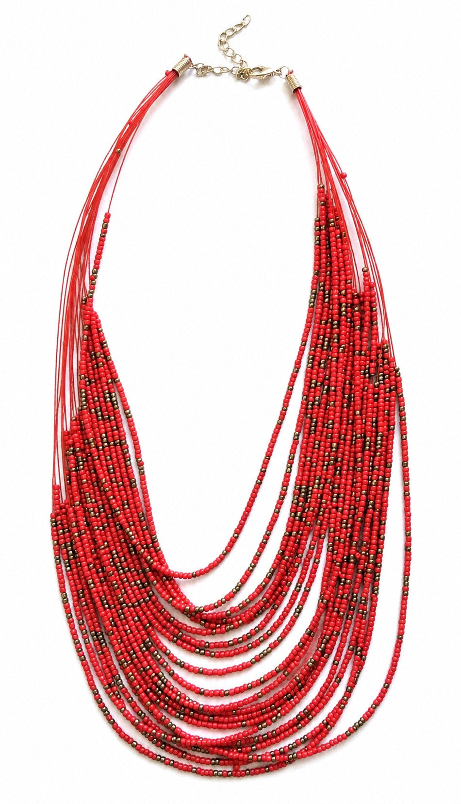 Multi-Layer Beaded Necklace
