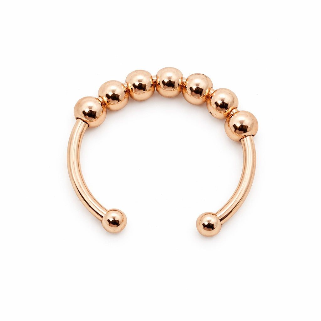 Beaded Spinner Ring