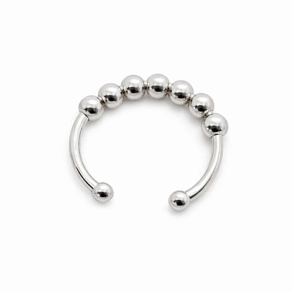 Beaded Spinner Ring