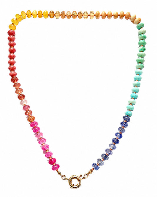 Rainbow Bead Necklace
