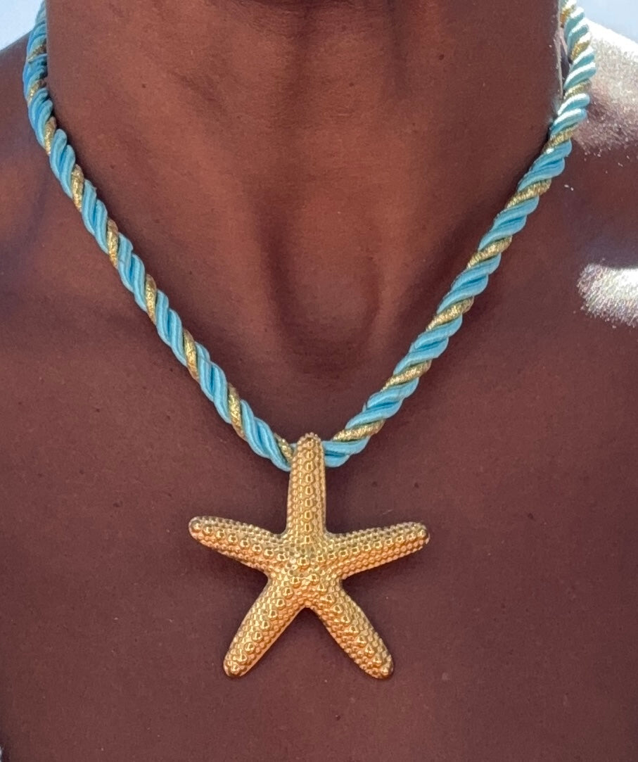 Starfish Cord Necklace