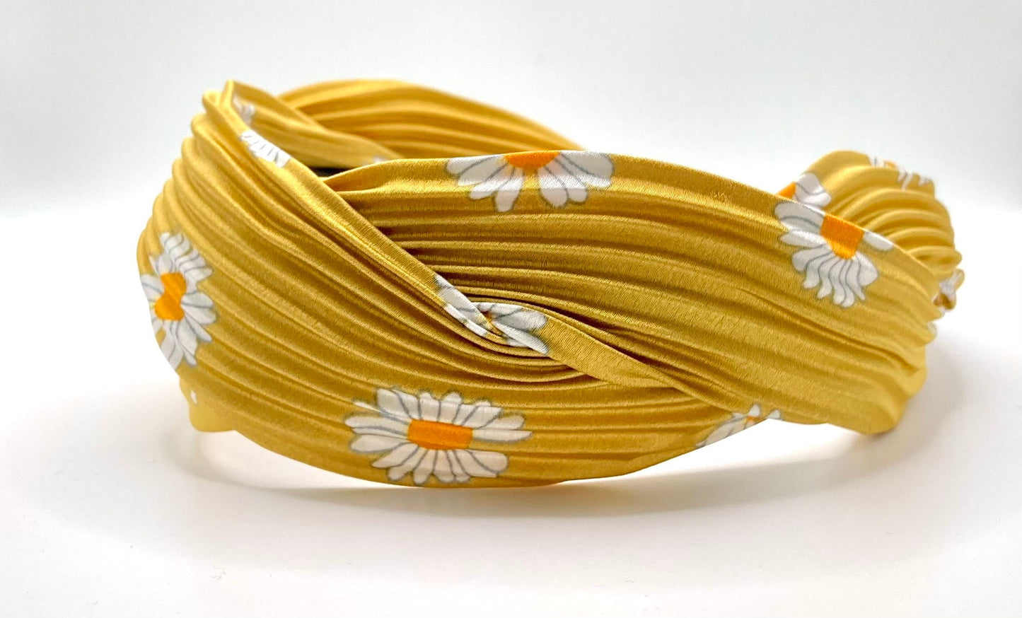 Satin Daisy Hair Band