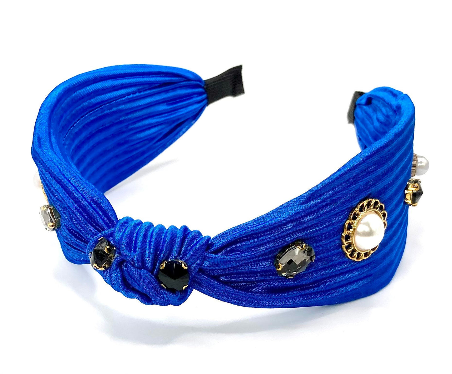 Statement Embellished Knot Jewelled Hair Band