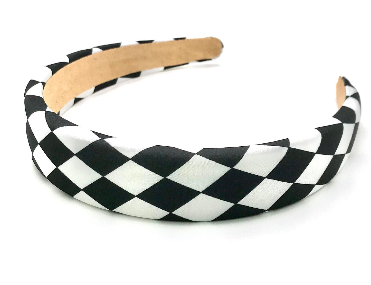 Chequered Baroque Hair Band and Scrunchie Set