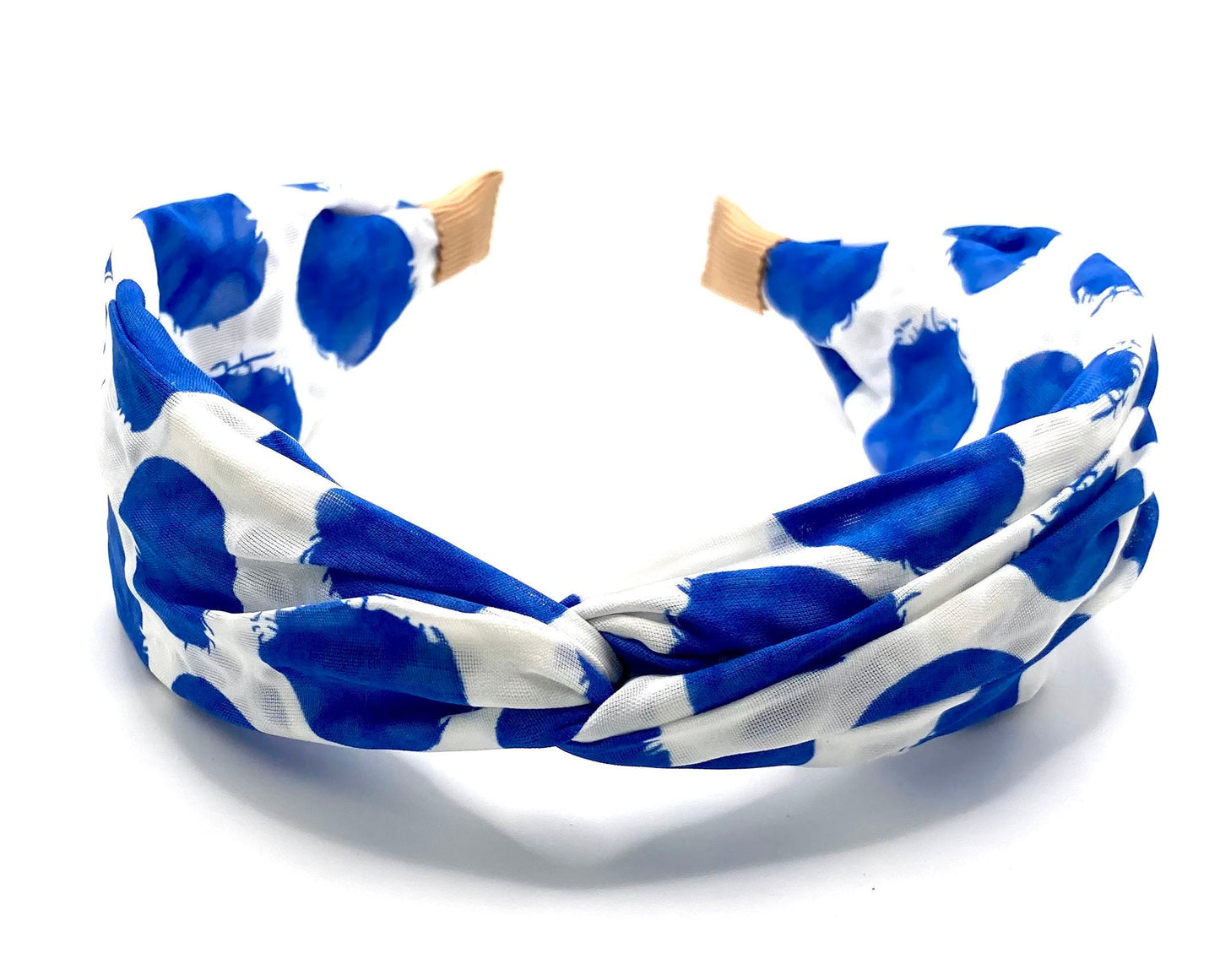 Large Polka Dot Knot Hair Band